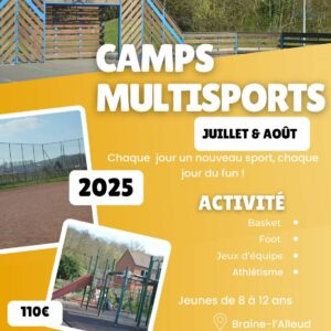Stage - été - Multisport- Belgique